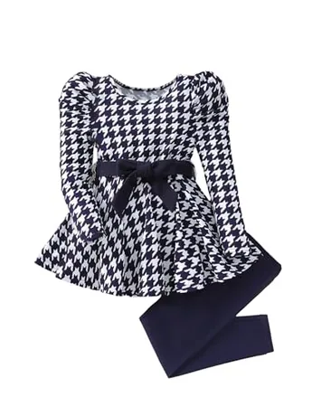 Long Sleeve Outfit Set, Navy
