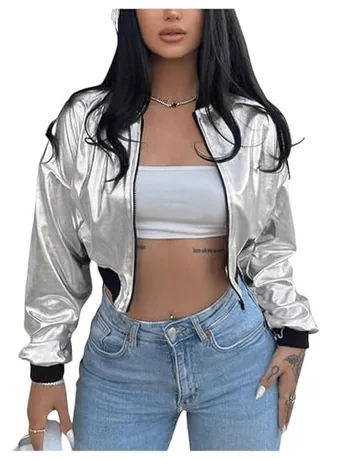 Long Sleeve Jacket, Silver