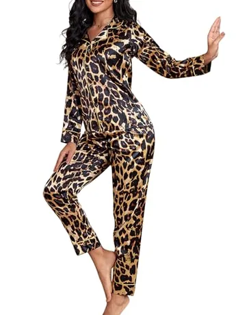 Satin Sleep Set, Multicolour