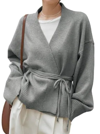 Long Sleeve Knitwear, Grey