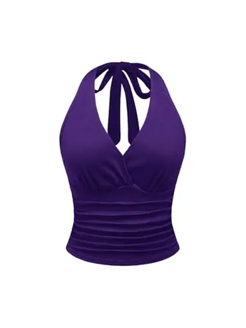 Leopard Cami, Purple
