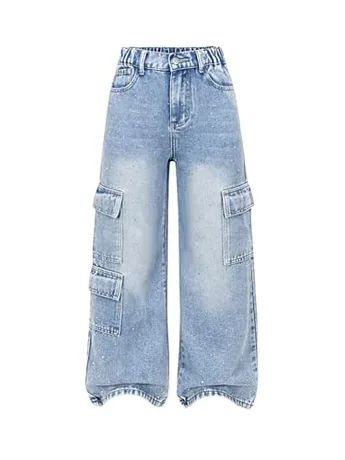 Wide Leg Denim Jeans (8 Years)
