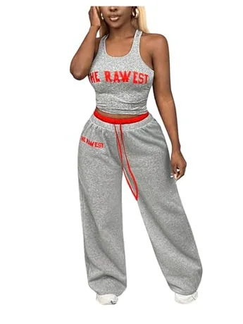 Outfit Set, Grey (sleeveless)