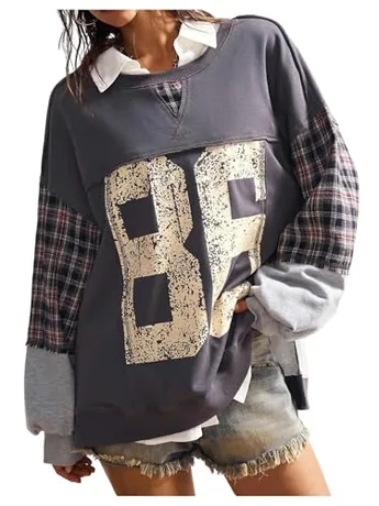 Plaid Knitwear, Grey