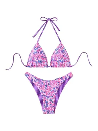 Floral Swimsuit, Pink