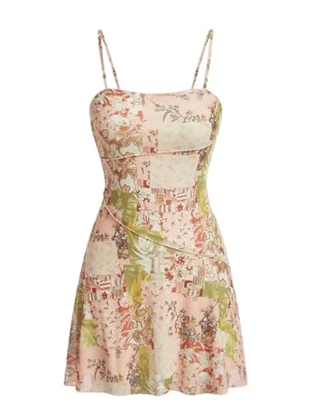 Dress, Apricot
