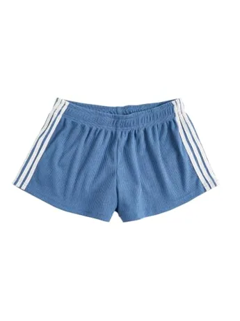Striped Shorts, Blue