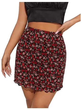 Petite Mini Mesh Skirt, Multicolour
