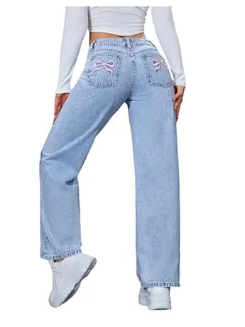 Petite Denim Jeans, Light Blue