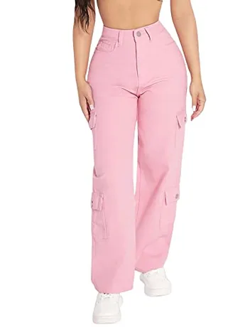 Petite Denim Jeans, Pink
