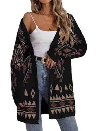 Long Sleeve Knitwear, Black