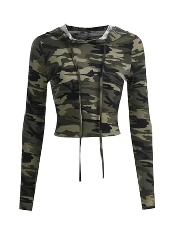 Cropped Knitwear, Army Green (Large)