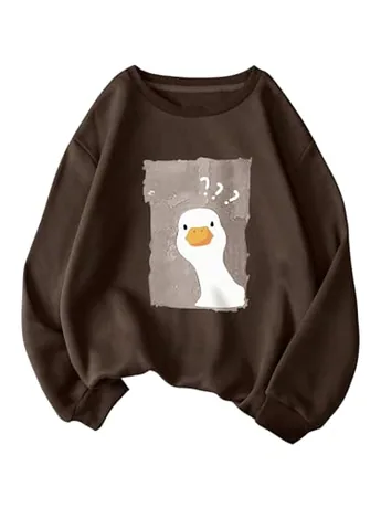 Long Sleeve Graphic Knitwear, Chocolate