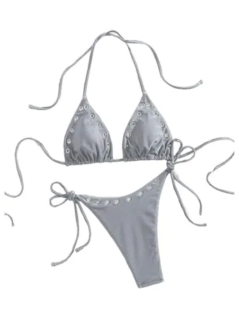 Swimsuit, Grey (Small)