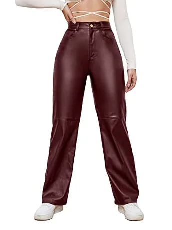 Jeans, Burgundy