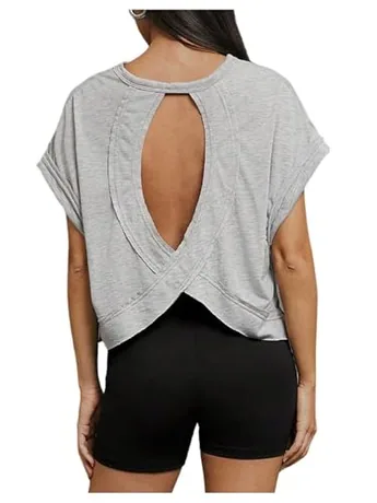 Short Sleeve T-Shirt, Grey