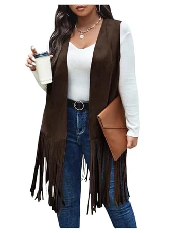 Plus Size Jacket, Coffee