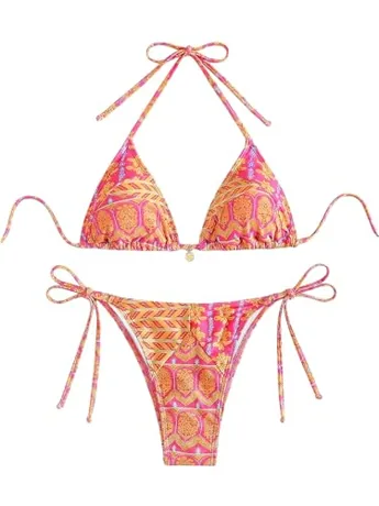 Floral Swimsuit, Pink