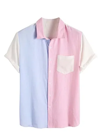 Short Sleeve Shirt, Multicolour