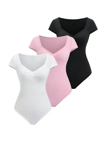 Ruched Bodysuit, Multicolour
