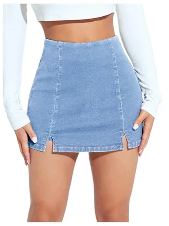 Mini Denim Skirt (Petite-XS)