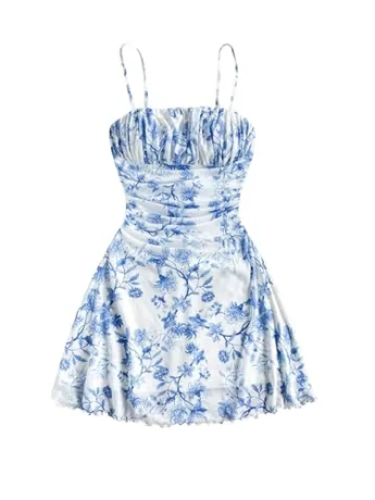 Mini Mesh Dress, Blue (Medium)