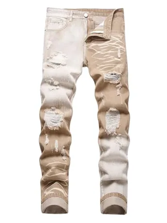 Denim Jeans, Khaki (36)