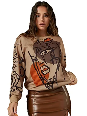 Graphic Knitwear, Brown