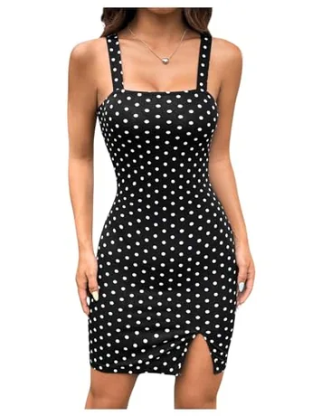 Mini Bodycon Dress, Black
