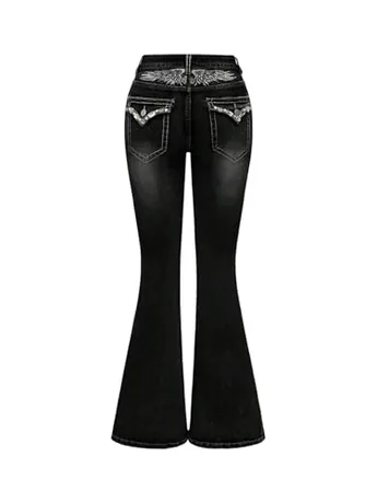 Denim Jeans, Black (Medium)