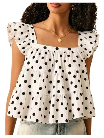 Sleeveless Ruffle Lingerie, White