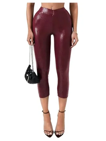Leggings, Red (XX-Small)