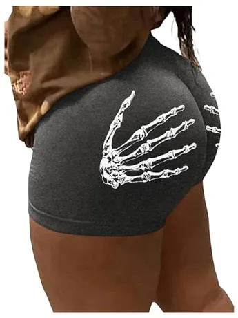 Mini Shorts, Grey