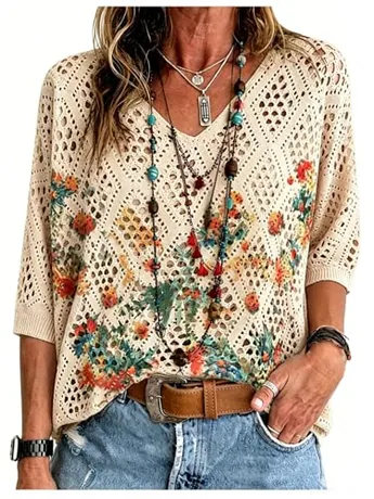 Knit Cover Up, Apricot