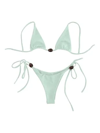 Halter Swimsuit, Mint