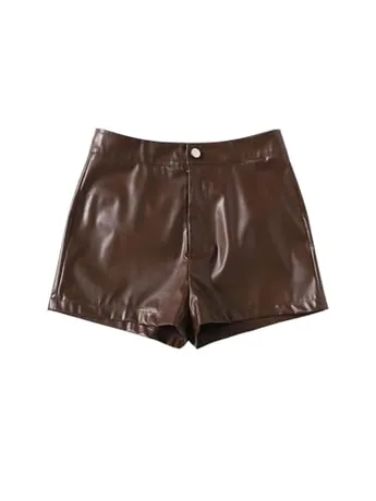 Mini Shorts, Chocolate