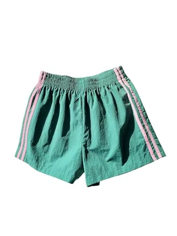 Striped Shorts, Green