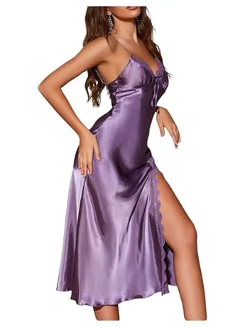 Lace Sleep Set, Purple (Medium)