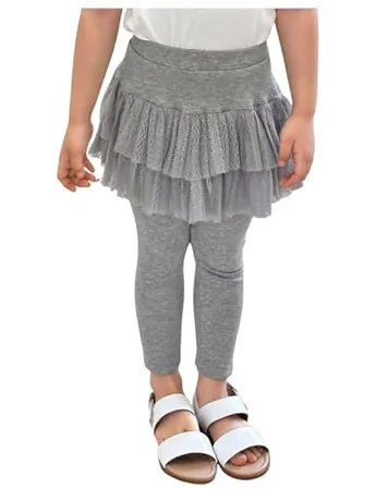 Ruffle Skirt, Grey