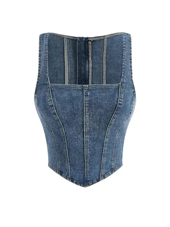 Denim Tank Top