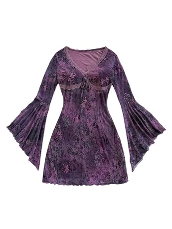 Mesh Dress, Purple (Medium)