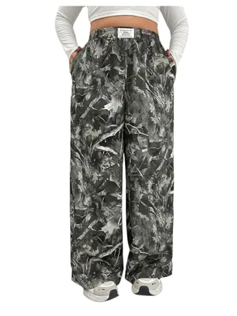 Plus Size Trousers, Grey