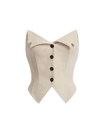 Corset Top, Apricot