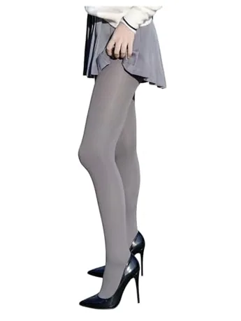 High Waisted Socks, Grey