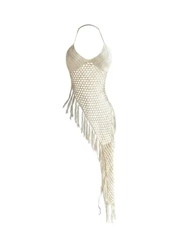 Sleeveless Knit Top, Cream