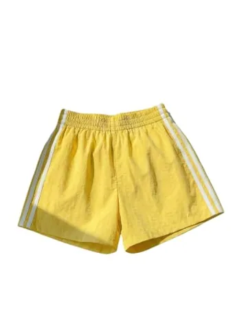 Striped Shorts, Yellow