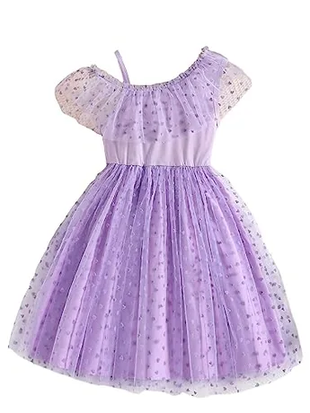 Sleeveless Mesh Dress, Purple