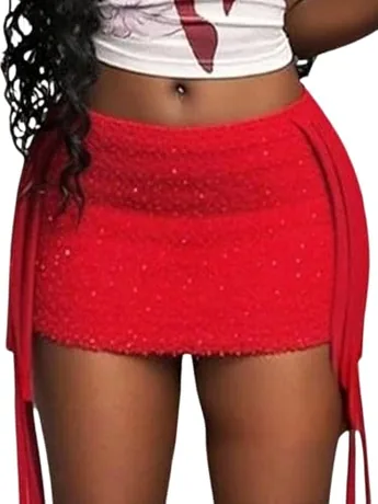 Mini Skirt, Red (Medium)
