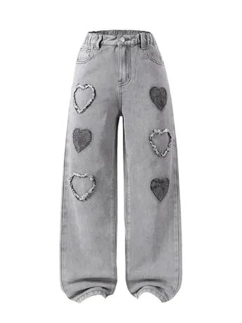 Denim Jeans, Grey (12 Years)