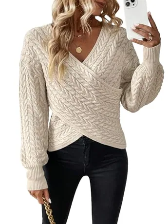 Long Sleeve Knitwear, Apricot